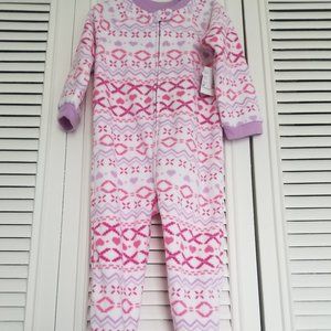 2T Girl Footsie bodysuit